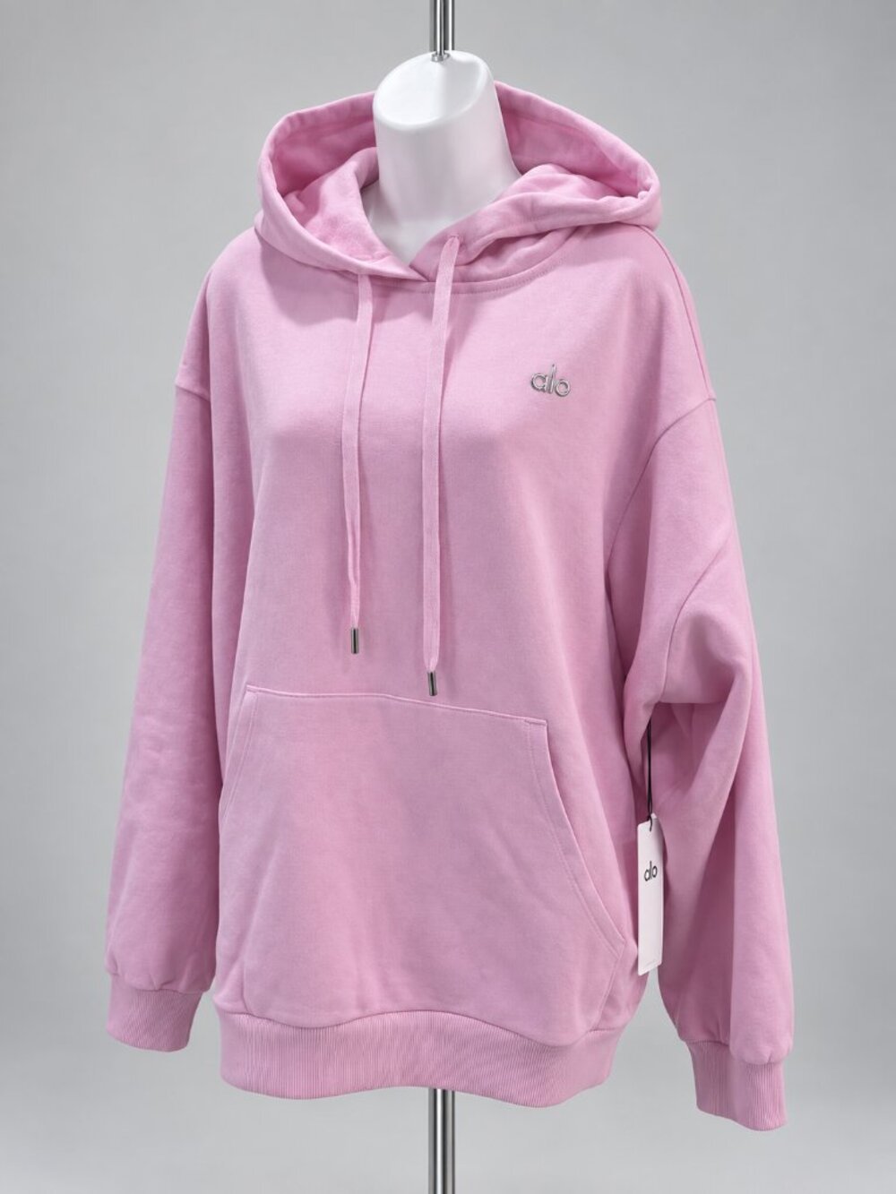 Alo Yoga Accolade Pink Quartz Hoodie Pullover Sweatshirt NWT - Picture 3 of 3